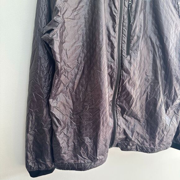 Brooks-Range Men’s Checkered Fleece Wind Shell Lt Breeze Packable Jacket - Picture 9 of 16